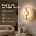Modern Alabaster LED Wall Sconce