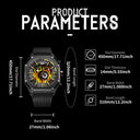 Dual Display Men Led Silicone