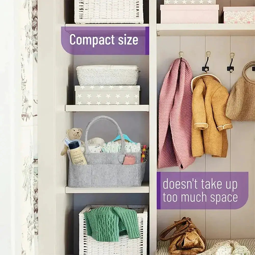 Baby Diaper Bag Organizer Portable Holder For Parents