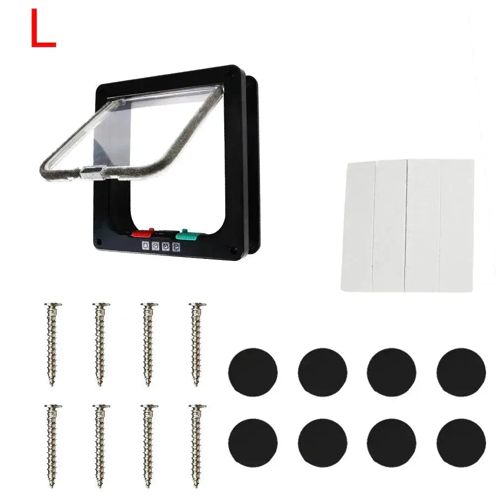 Cat Flap Door for Small Pets Security — product view 9