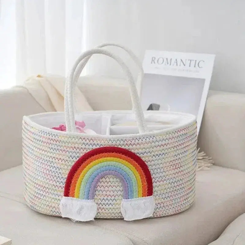 Multi Functional Travel Mommy Bag Cotton Rope - OurLum.com