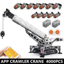 Mould King Rc Motorized Crane Building Blocks
