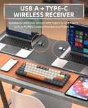 Dual-Mode Wireless Keyboard for Gamers