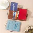 Rfid Blocking Multi-Function Travel Passport
