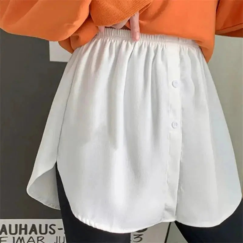 Extension Mini Skirt For Effortless Layering Style Women
