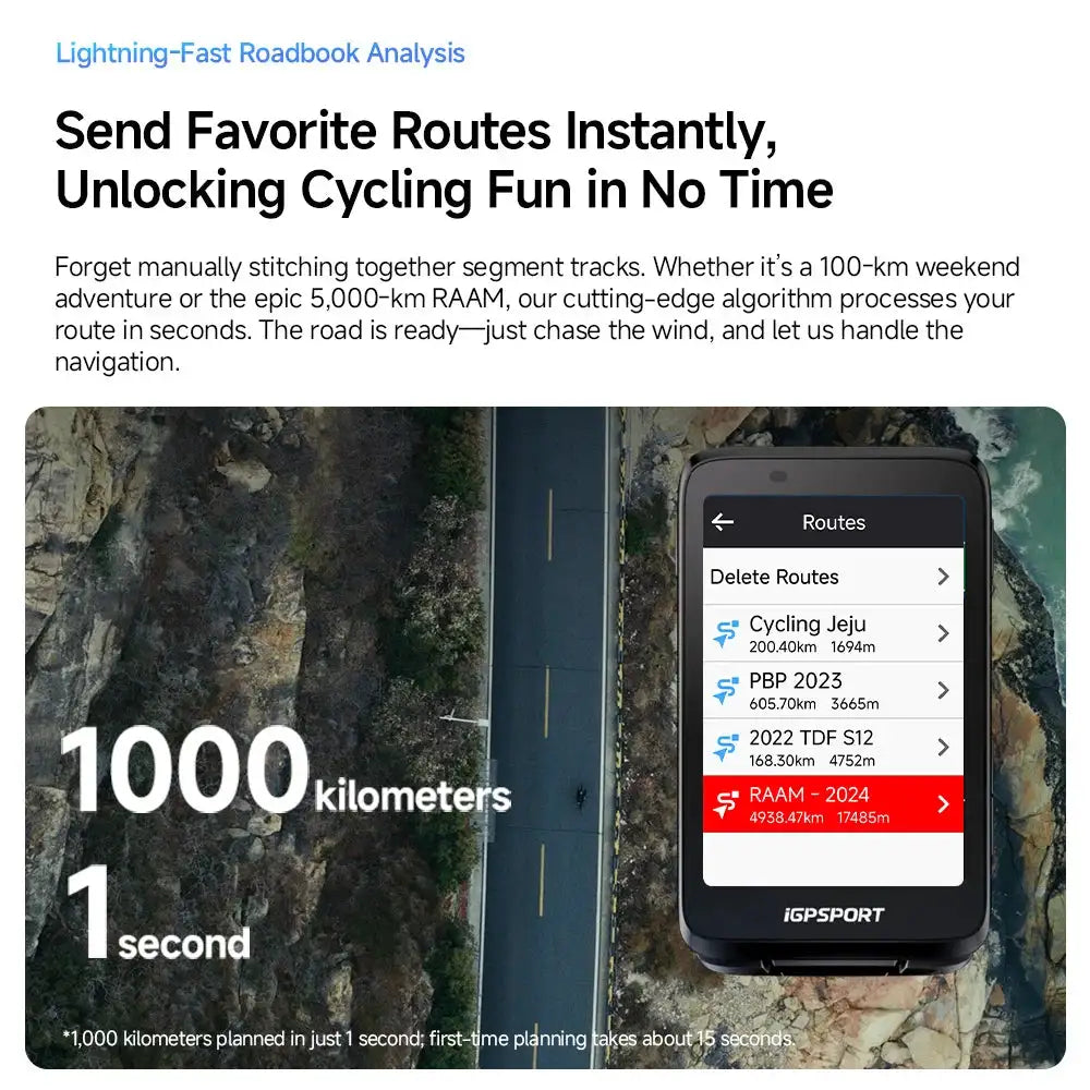 IGPSPORT Binavi GPS Bike Computer — product image 2