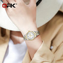 Womens Stainless Steel Quartz Watch