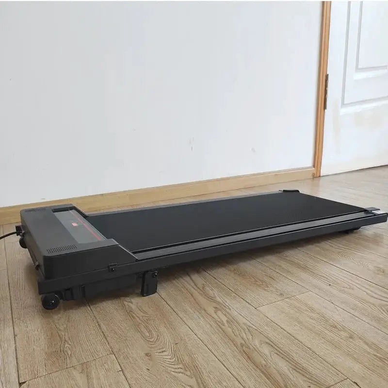 Ultra-Thin No-Install Under Desk Treadmill Dual Walk Run Modes Compact Walking Pad