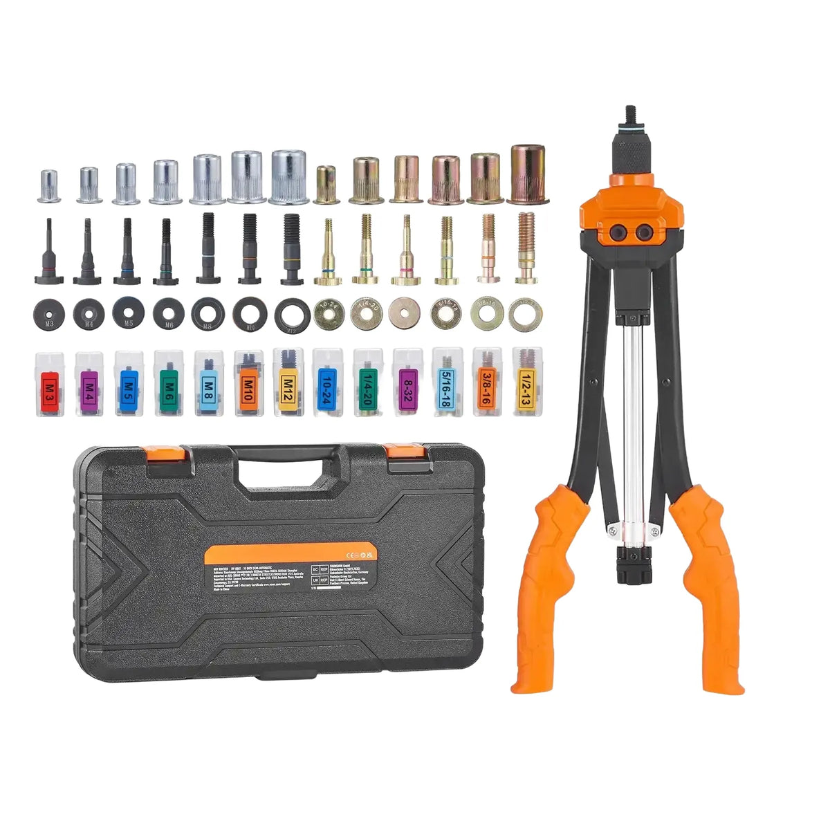Pro Heavy Duty Rivet Nut Tool Kit — product image 1
