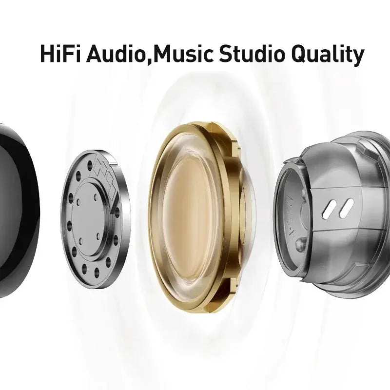 M2s ANC Hybrid Earbuds Bluetooth Five Three Pro Audio