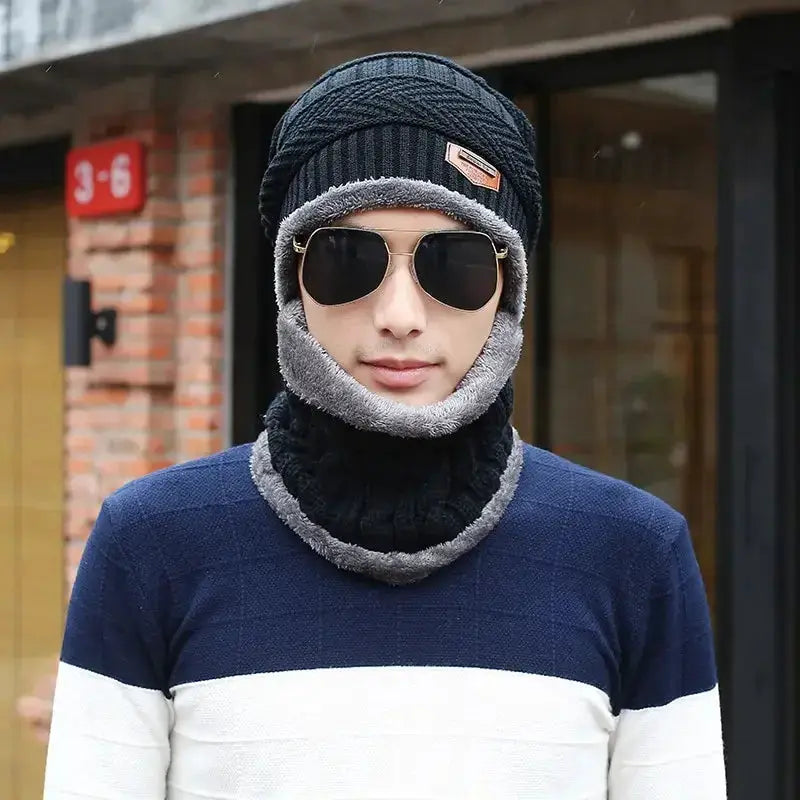 Unisex Winter Beanies Skullies Wool Hats Caps For Men Women