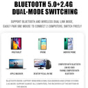 Bluetooth Wireless Mouse: Enhanced Gaming & Productivity Tool