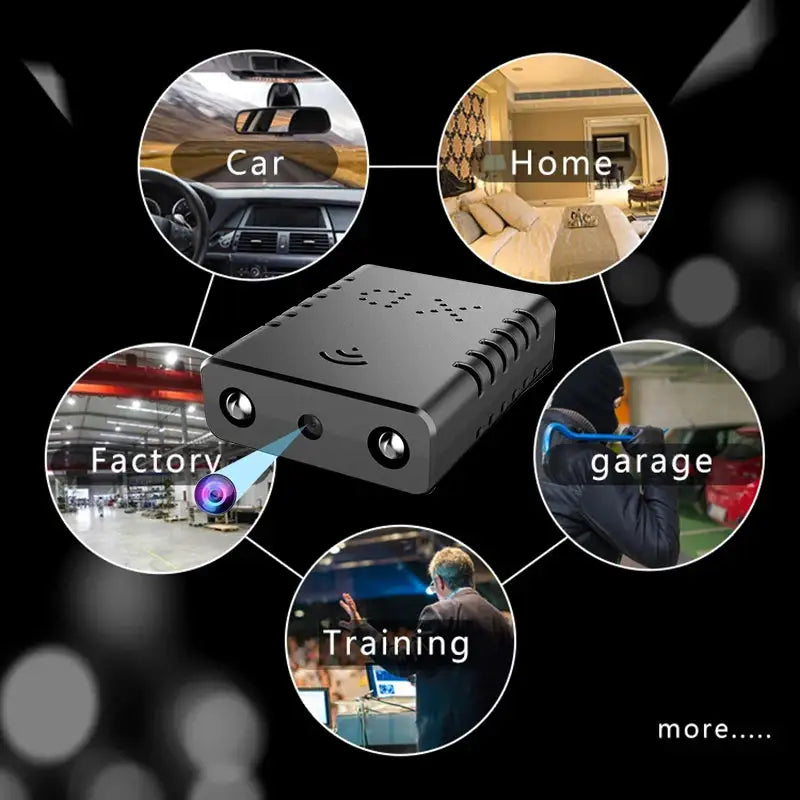 WiFi XD Smart Wireless Camcorder HD 1080P Mini Camera Ip Smallest Mini Camcorder Sport Micro Camera Suport Max 256GB TF Card