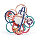 Rotating Rattle Ball Baby Development Toy Silicone Teether