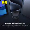 Baseus GaN Charger: Turbo Charging Solution 30W Fast Charge