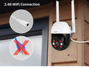 AI Outdoor IP Camera for Home Security