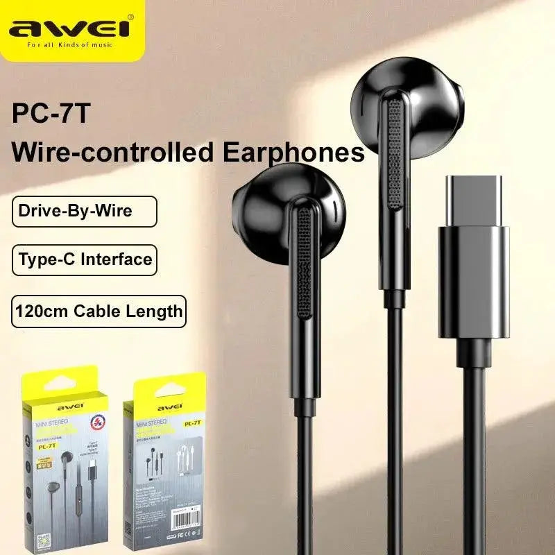 Type C Hands Free Headset Premium Sound For Gaming