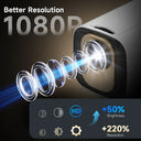 Magcubic Air Mouse & Voice Projector, Native Auto Focus, Decoding