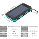 Solar Power Bank 20000mAh - High Capacity Camping