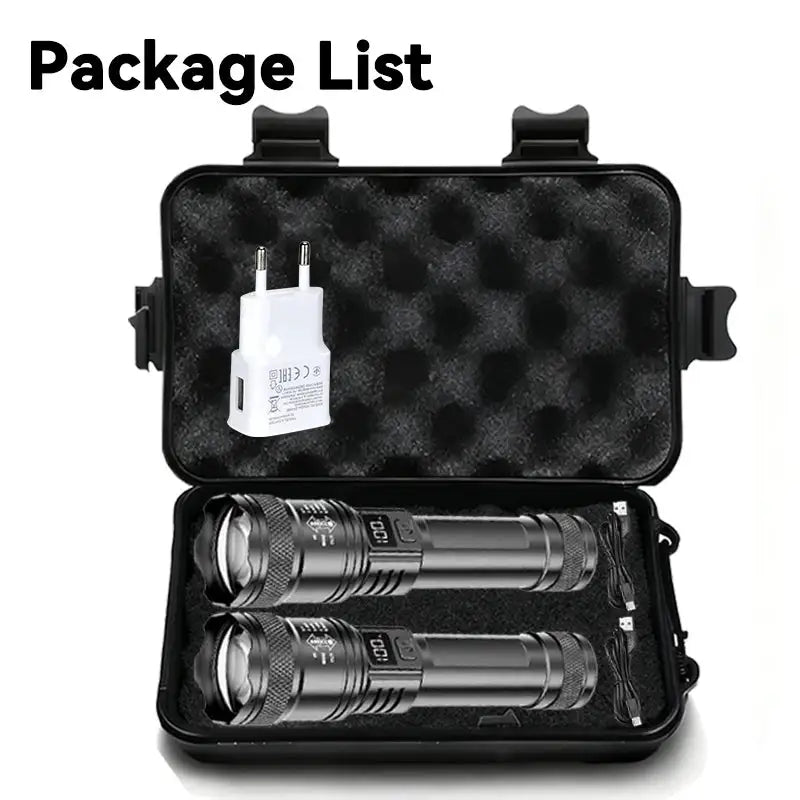 Led Flashlight - Rechargeable Zoom Bright — product view 11