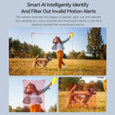 Solar Wireless Camera: Advanced Human Detection System