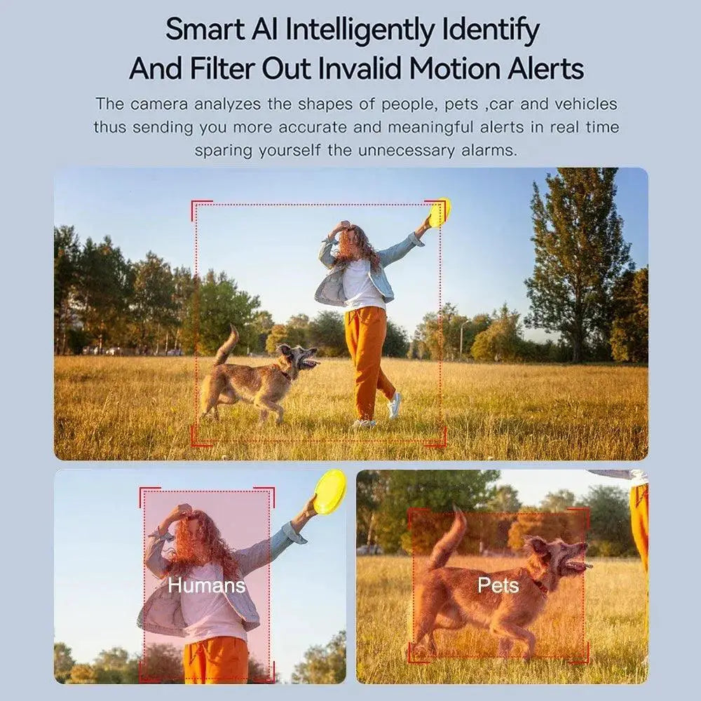 Solar Wireless Camera With Advanced Human Detection System