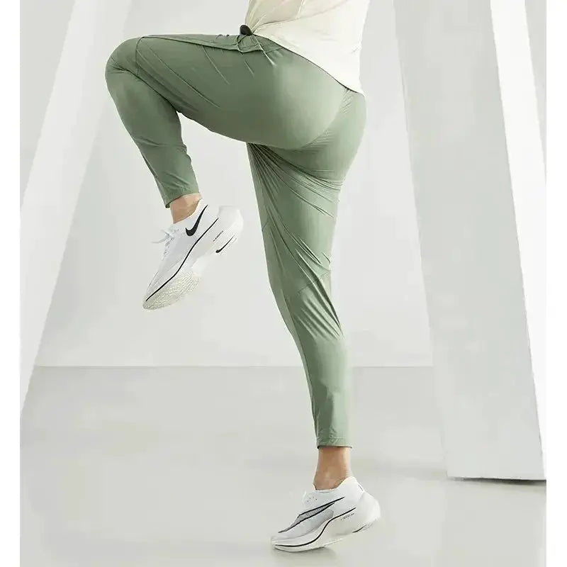 Mens Quick Dry Running Pants Sportswear Jogging Sweatpants