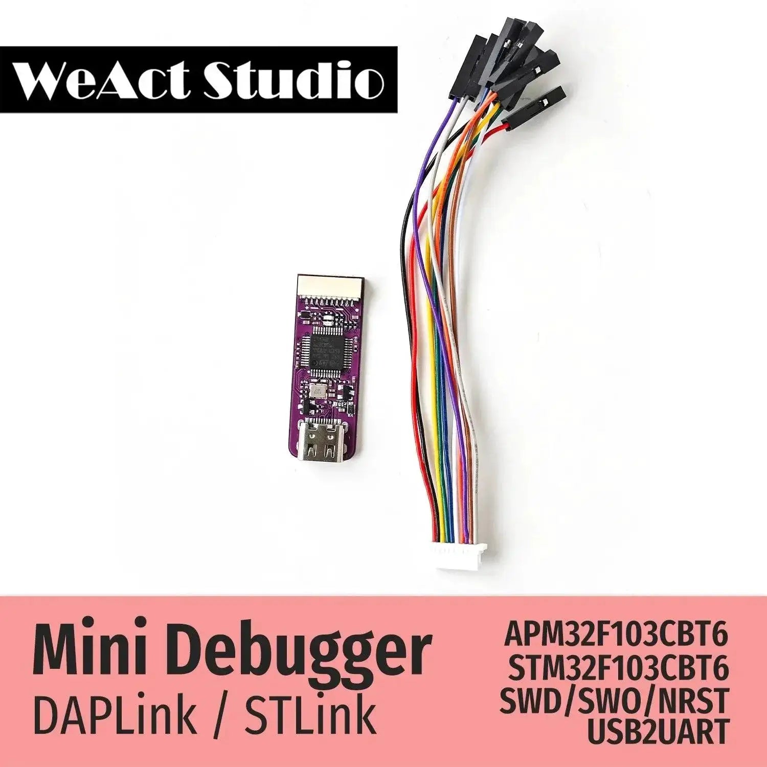 WeAct Mini Debugger Versatile Debugging Tool For STM32