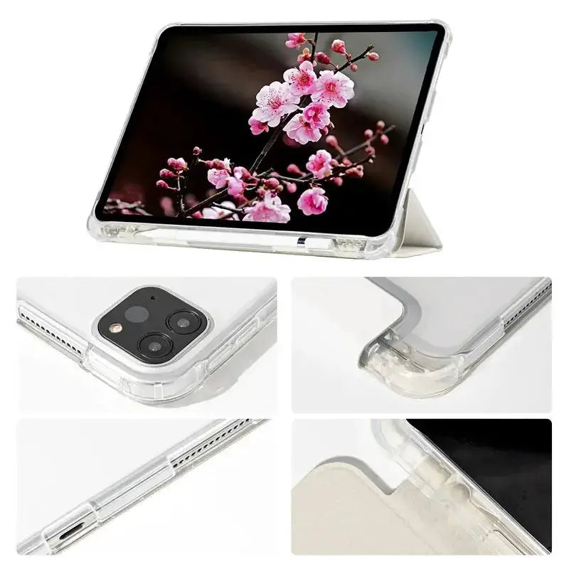 iPad 7th 8th 9th Generation 10.2 Case Smart Pencil Holder