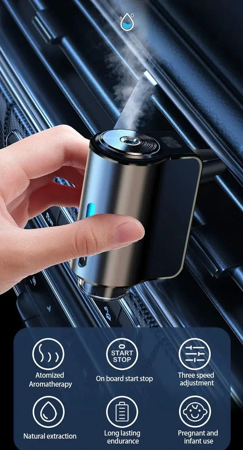 Aromatherapy Car Air Freshener With Humidifier Device - OurLum.com