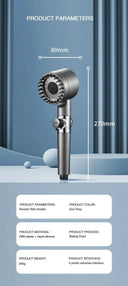 Spa-Mode Filtered Shower Head For Home