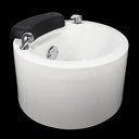 Luxury Massage Foot Bath Basin Electric Spa Footbath Basin with Surging Pump & Shower Head - Relaxation Detoxification Foot Bath