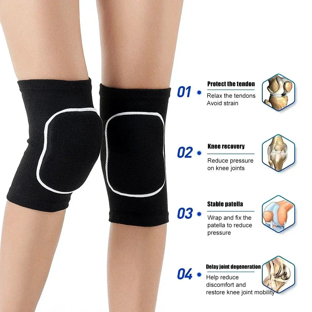 Versatile Soft Knee Pads For Volleyball Dance And Sports