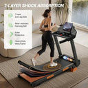 Foldable Treadmill With 16 Incline 3HP Motor 400 Lbs Capacity