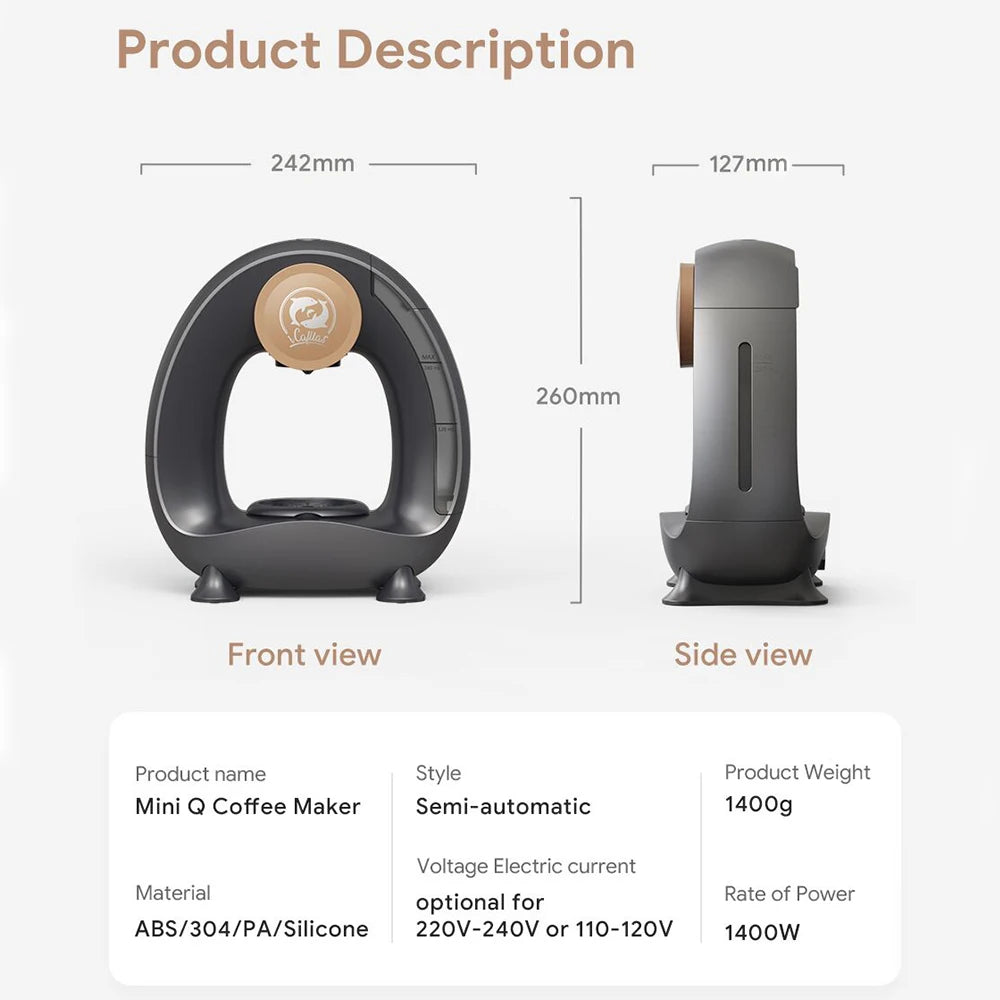ICafilas MINI Q Coffee Maker Portable Americano Coffee Machine — product view 3