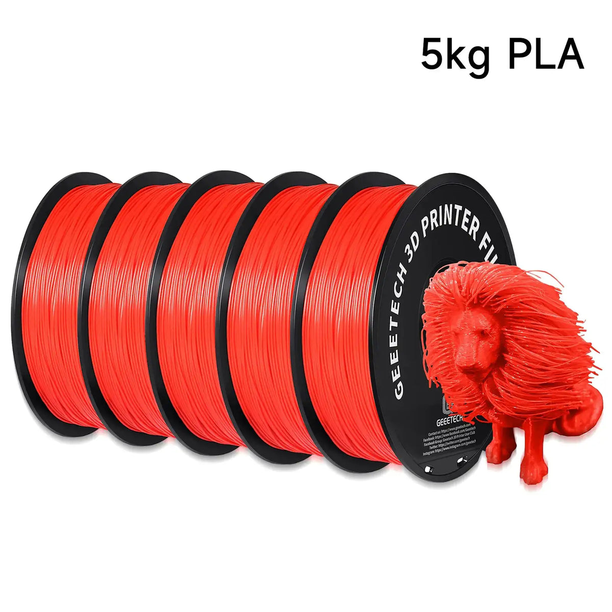 Geeetech PLA Filament — Color Your Next Big Creation — product view 8