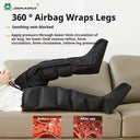 Electric Air Pressure Leg Massager Kneading Squeeze Deep Relaxation Calf Foot with Remote Control Sports Recovery Gift
