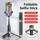 Bluetooth Wireless Handheld Selfie Stick Tripod Monopod Remote