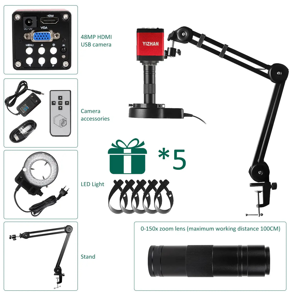 Portable Video Digital - Microscope — product view 10