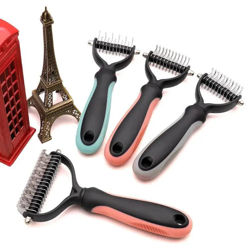 Pets Fur Knot Cutter Ultimate Shedding Tool for Grooming