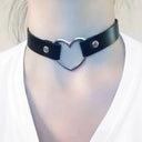 Sexy Trendy Vintage Gothic Heart Choker Necklace Jewelry