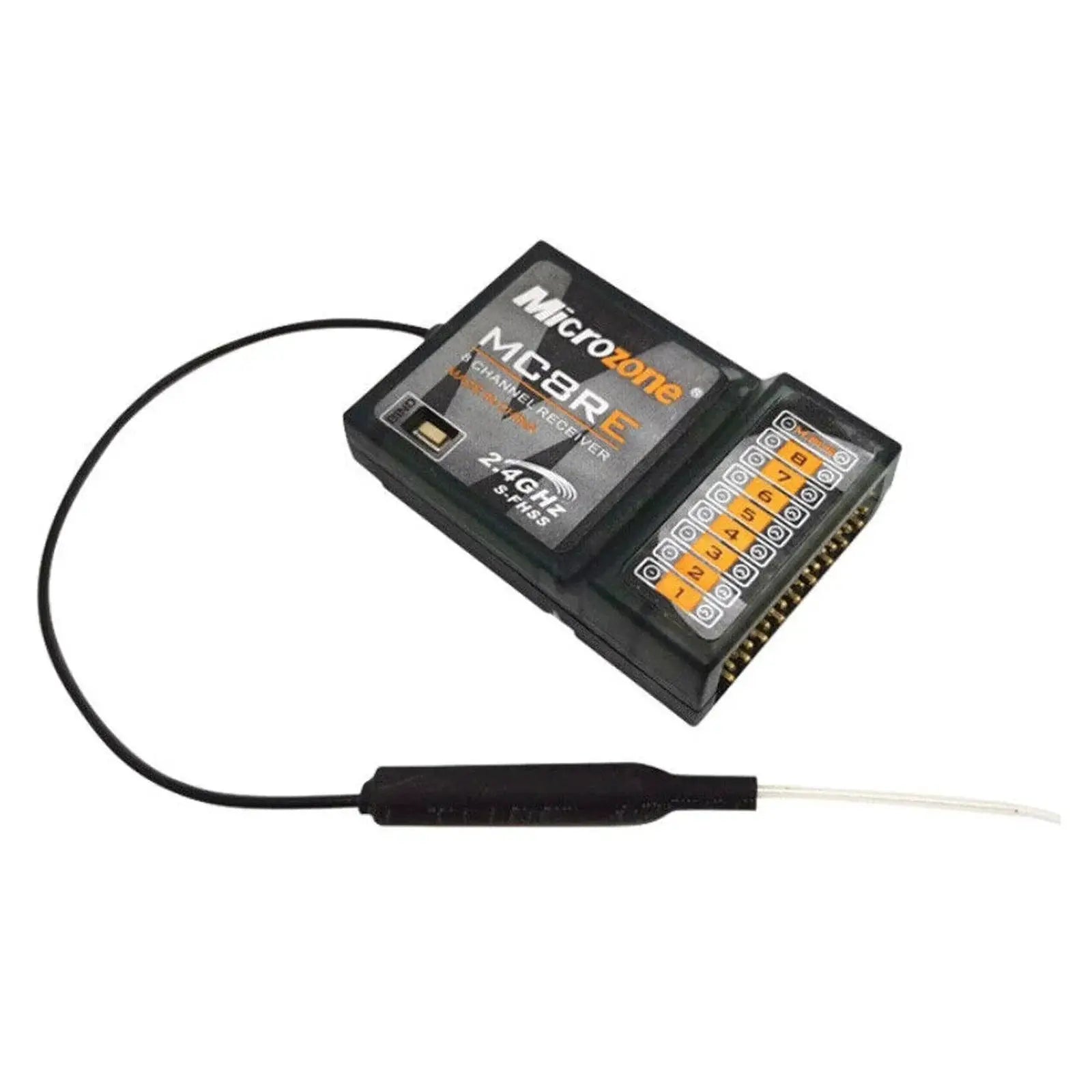 Microzone MC8RE and MC9002 2.4G 8CH Remote Receiver