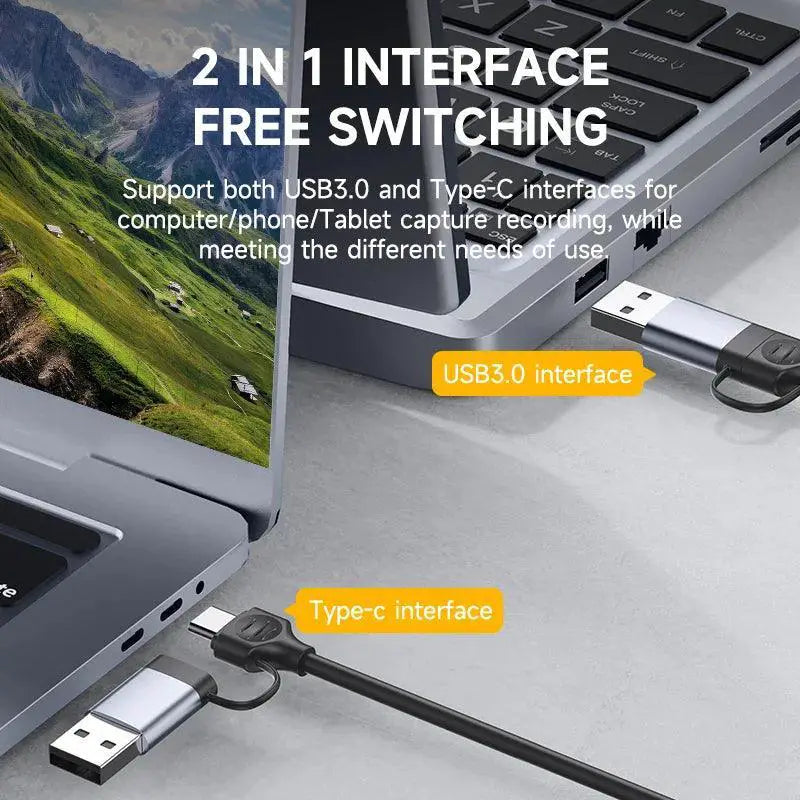 USB HDMI Video Capture Card For Recording And Streaming
