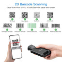 Eyoyo 1D 2D QR Clip Bluetooth Reader