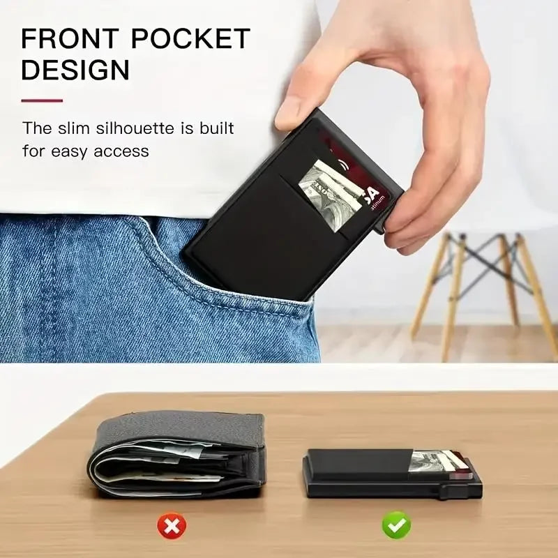 Pc Slim Pop-Up Card Holder