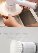 Cordless Scrub Brush for Kitchen Cleanup