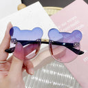 Adorable Cartoon Bear Sunglasses for Kids UV400 Protection