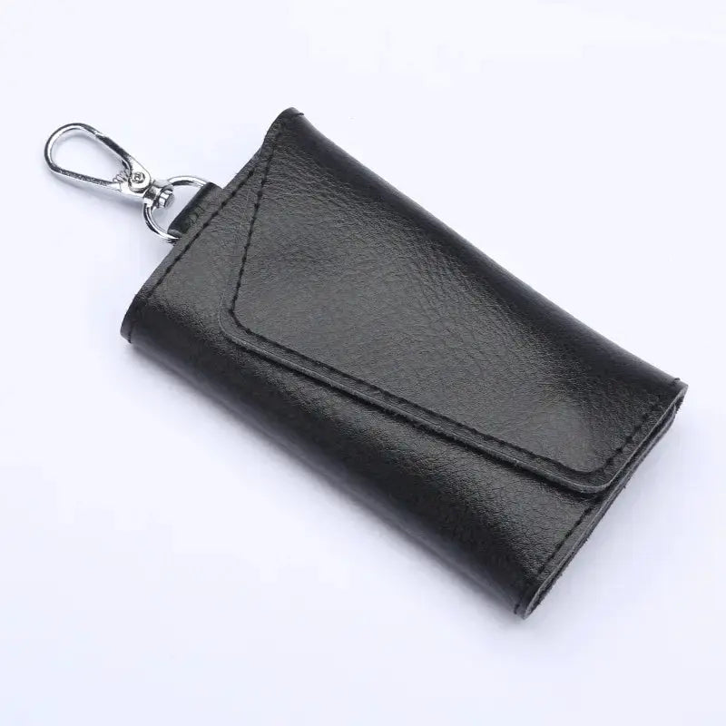 Genuine Leather Keychain For Men Key Holder Organizer Pouch
