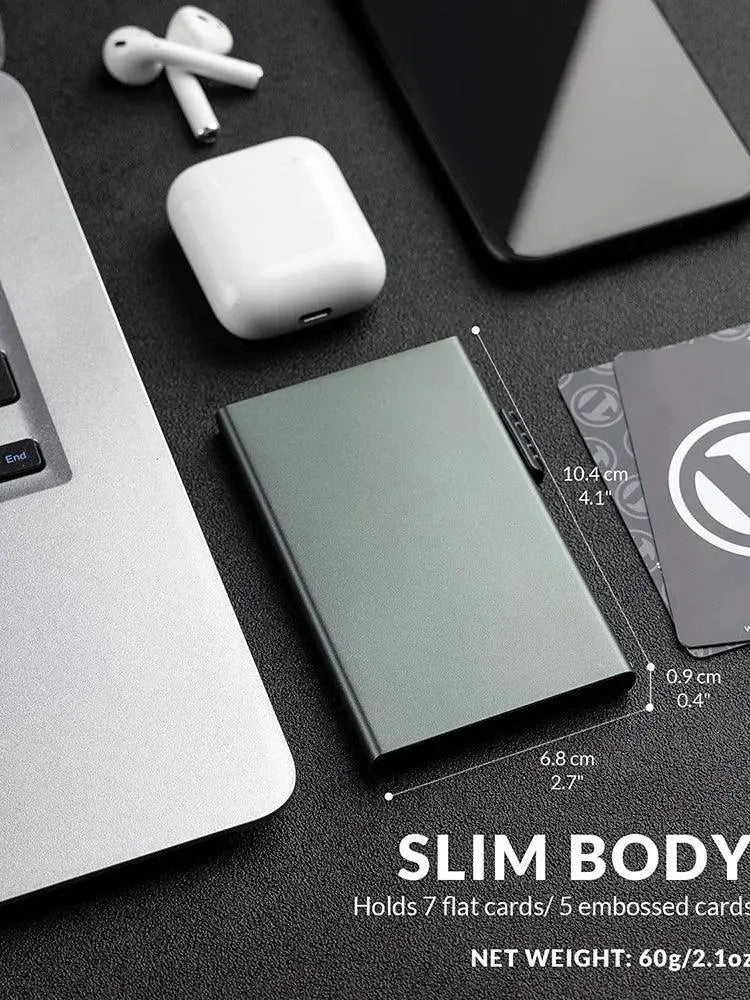 Card Holder Wallet Minimalist Slim RFID Blocking Wallet