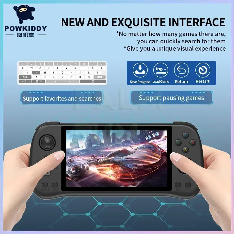POWKIDDY X55 5.5-inch Retro Handheld